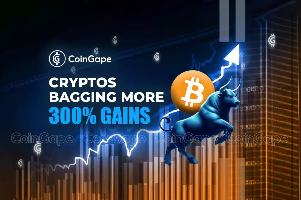 7 Top Cryptos Bagging More Than 300% Gains This Month