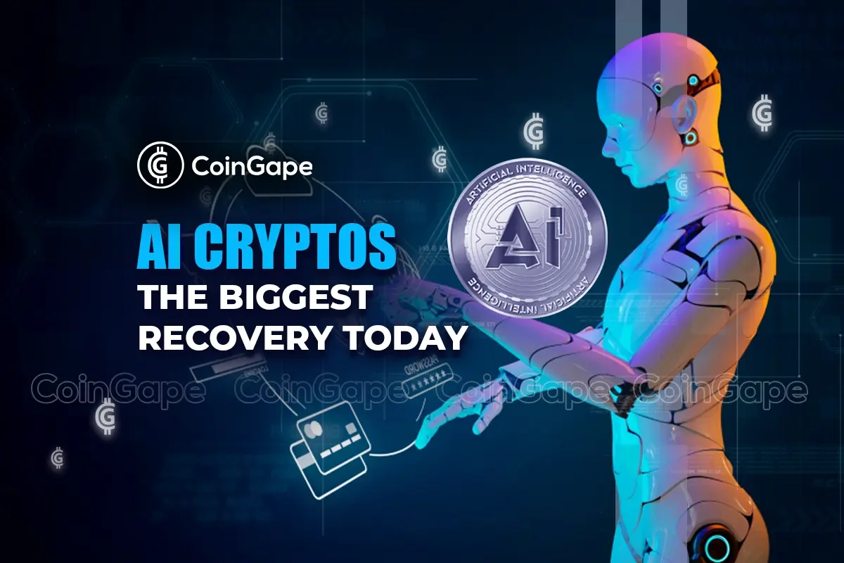 AI Cryptos Have The Biggest Recovery Today; Check Out The Top Performers