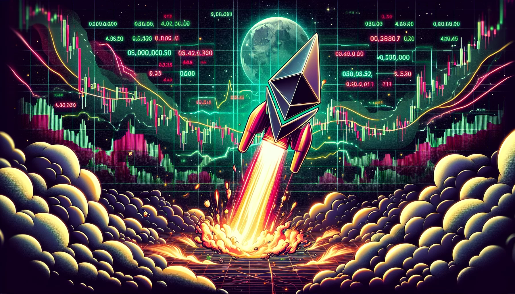 Analyzing ether's record highs: a look at the volatile cryptocurrency market