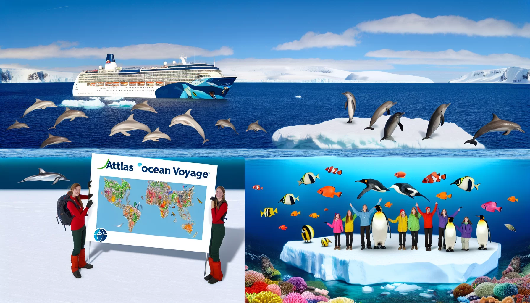 Atlas ocean voyages joins forces with global penguin society for sustainable tourism and conservation