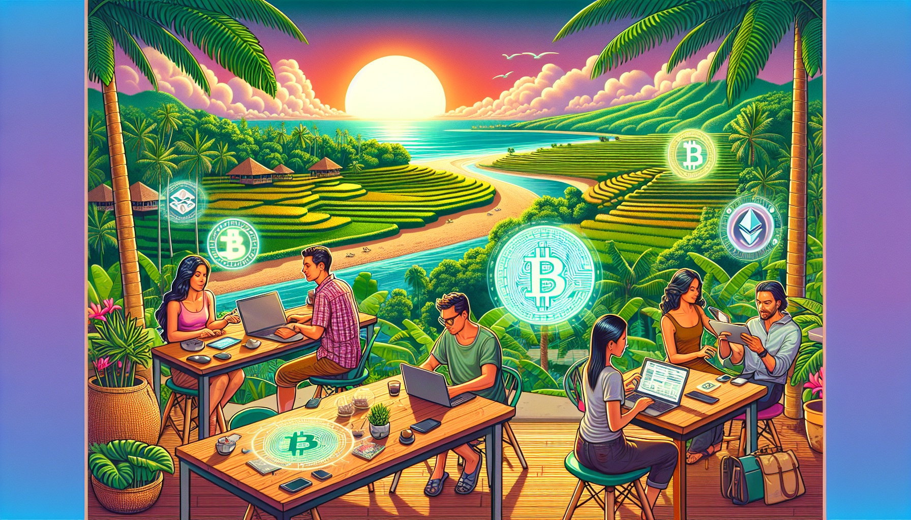 Bali: a paradise for digital nomads and crypto enthusiasts