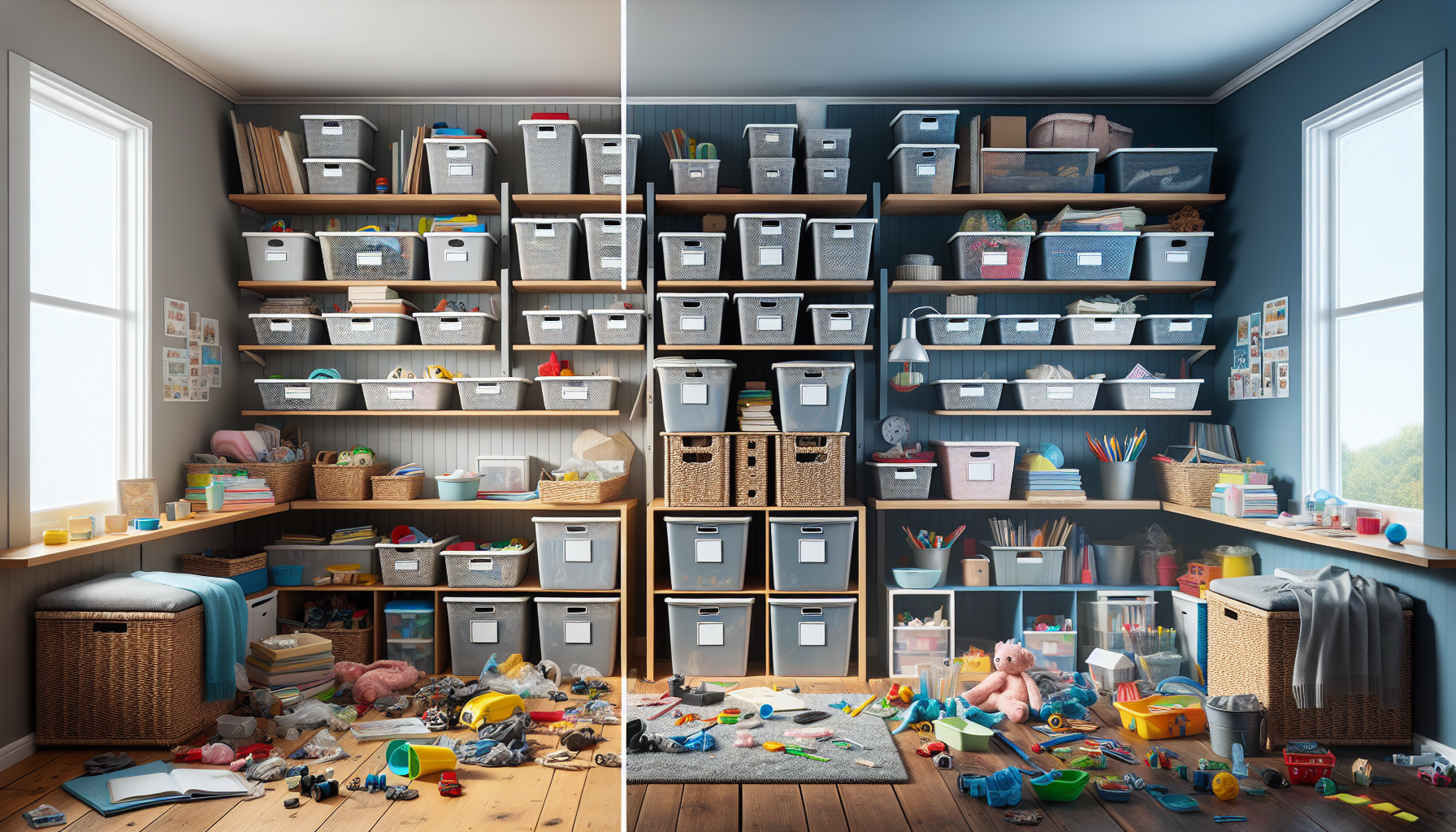 Become a clutter control expert with the revolutionary container concept method