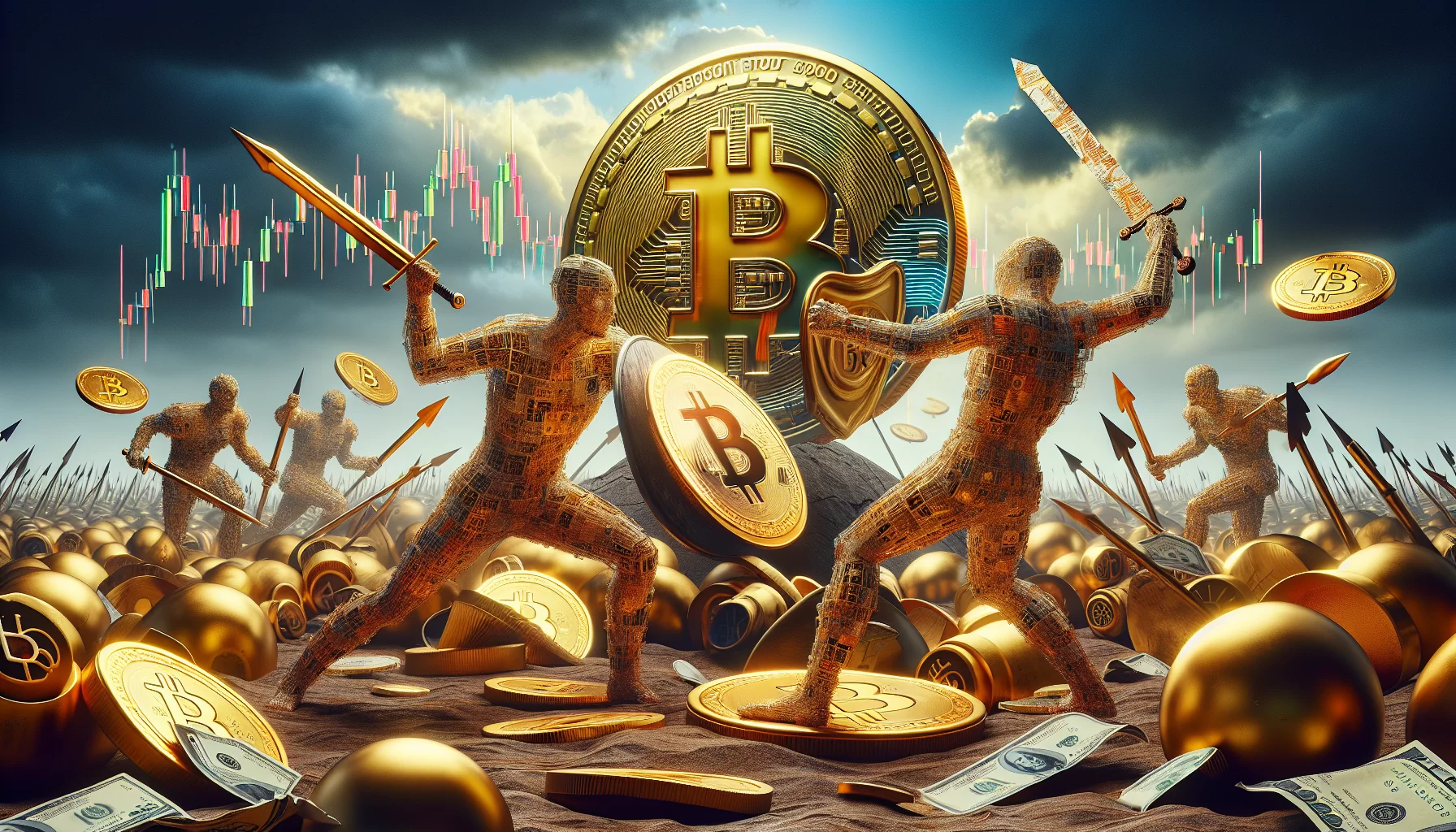 Bitcoin's battle navigating the crucial 100,000 dollars resistance level