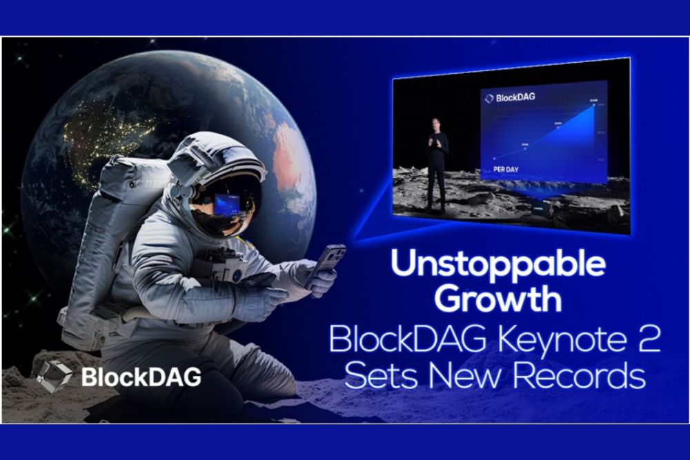 BlockDAG’s Keynote 2 Innovations Propel Presale to $49.5M; Notcoin Volatile as Bitcoin ETFs Achieve Record Inflows