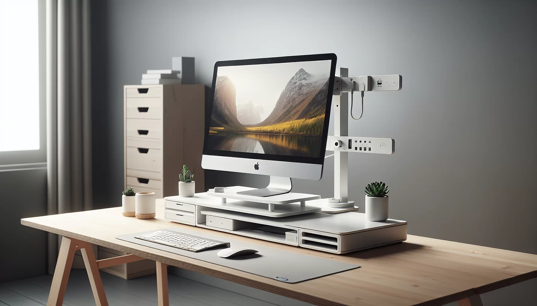 Discover IKEA's sustainable Elloven monitor stand for your home office