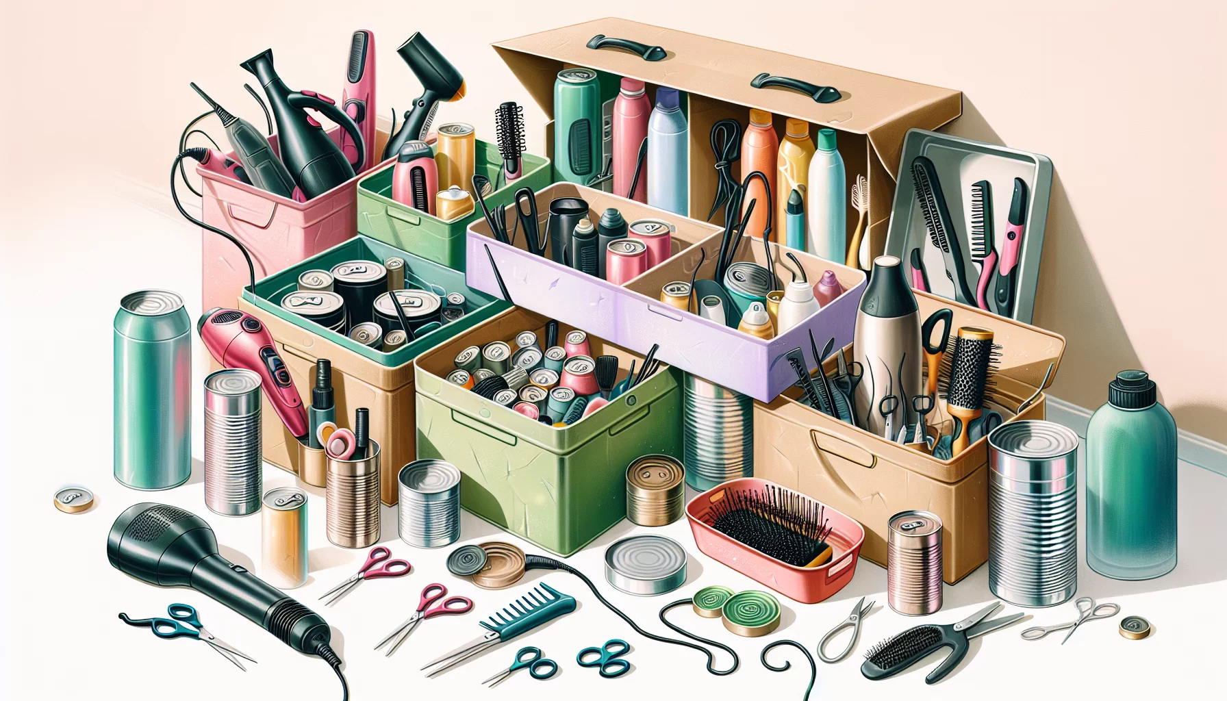 Discover an amazing Tiktok hack for storing hair tools efficiently and sustainably