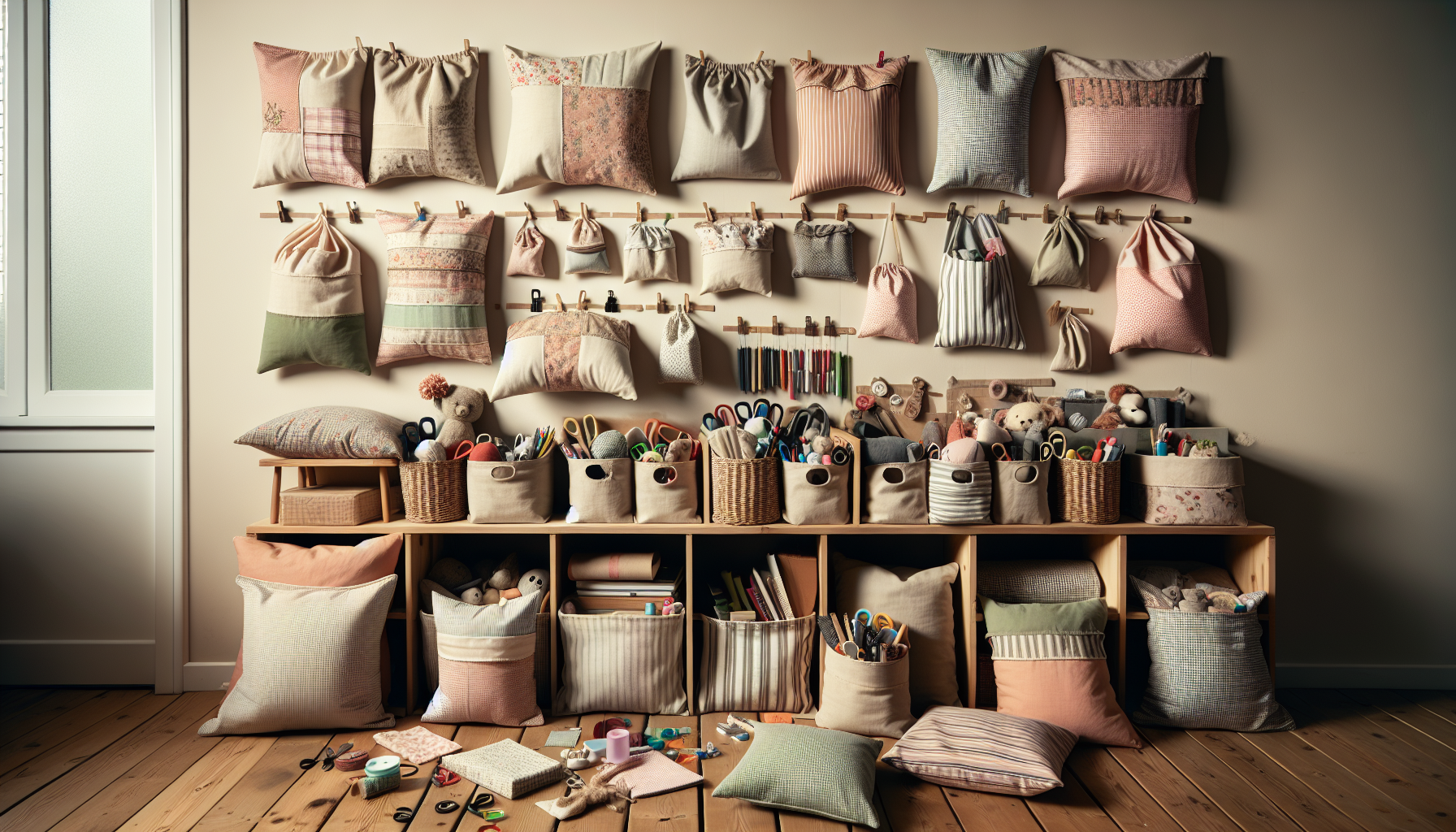 Discover how to repurpose pillowcases for sustainable home organization