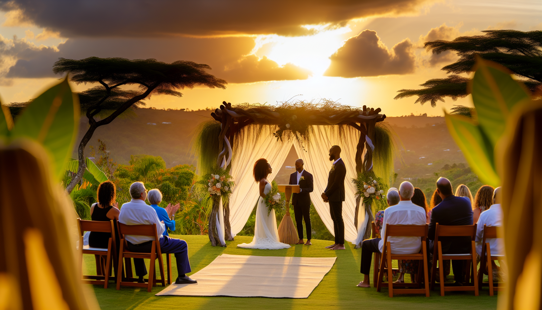 Discover seamless, sustainable destination weddings at Sunset at the Palms, Jamaica.