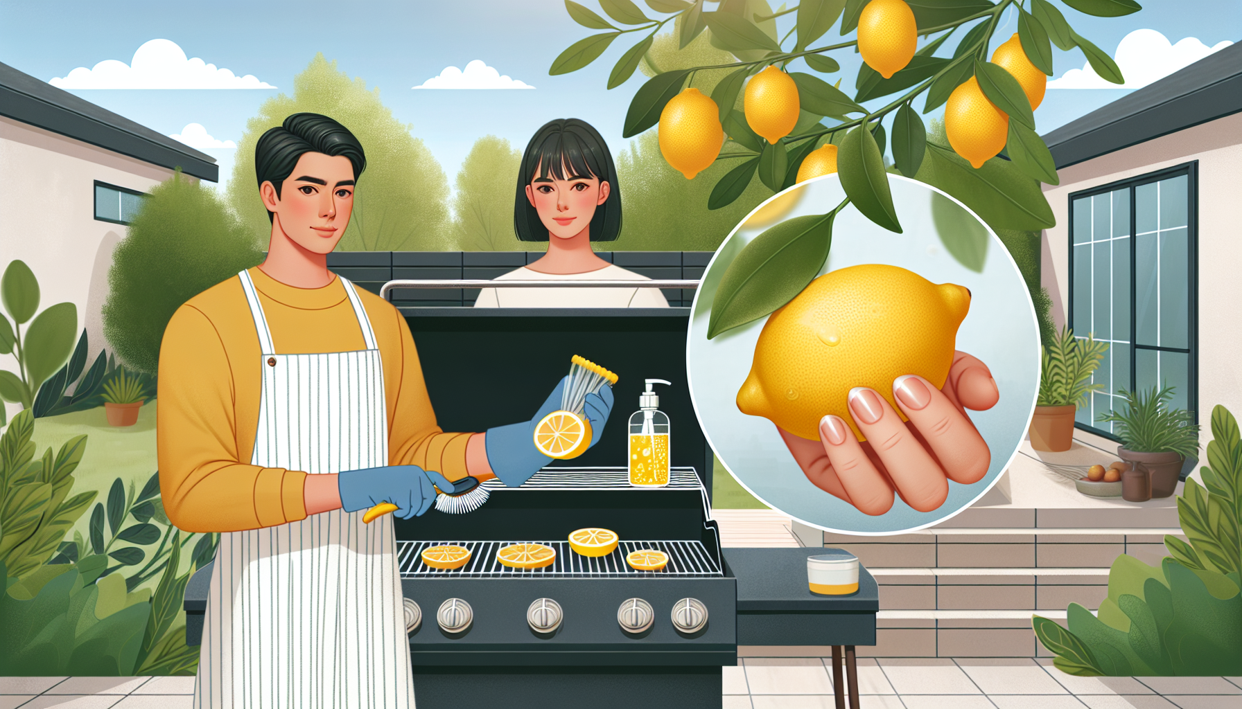 Discover the amazing cleaning power of lemons for eco-friendly grilling