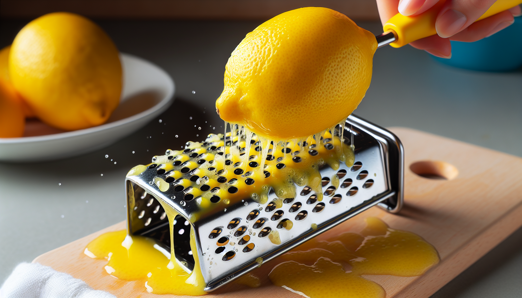 Discover the revolutionary kitchen cleaning hack with a lemon for your cheese grater