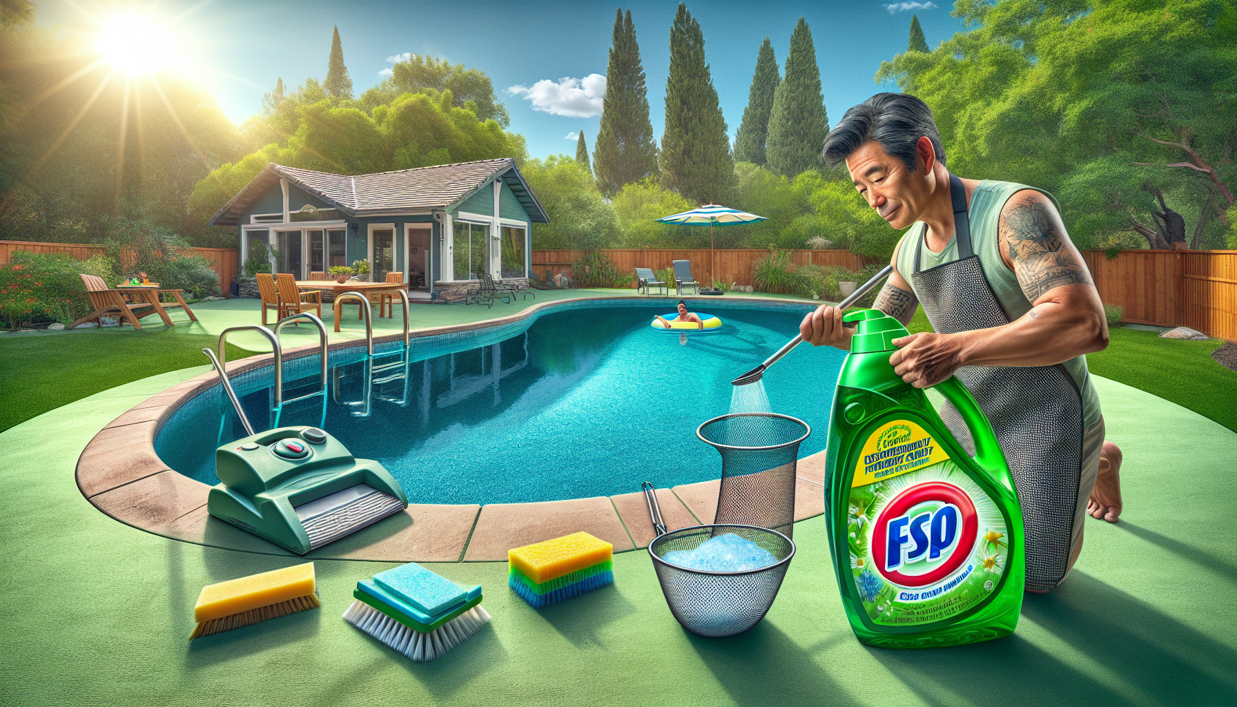 Discover the surprising part dish soap plays in eco-friendly pool maintenance