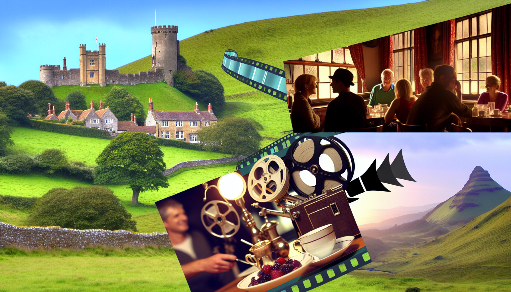 Experience cinematic magic and English hospitality at England's iconic filming locations