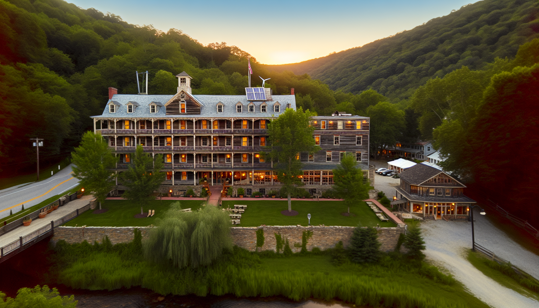 Experiencing Appalachian charm and sustainable luxury at the historic Rocky Waters Inn