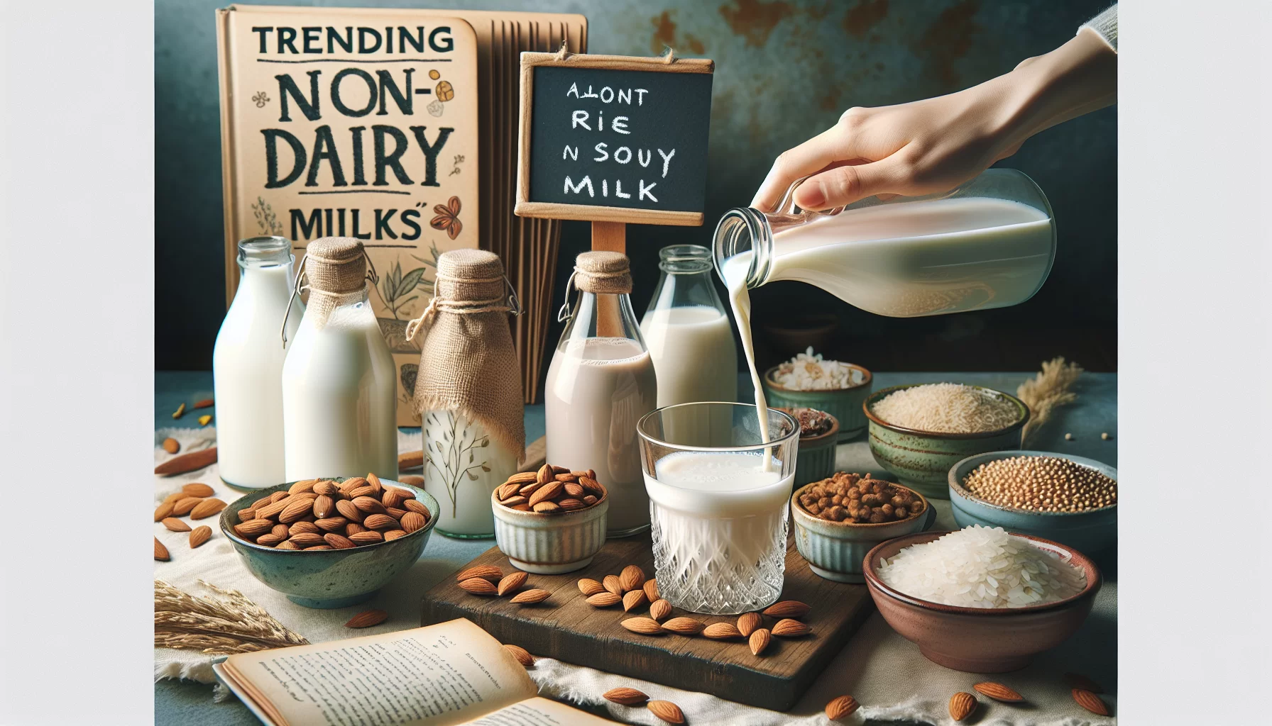 Exploring trending non-dairy milks: health benefits and unique flavors unveiled