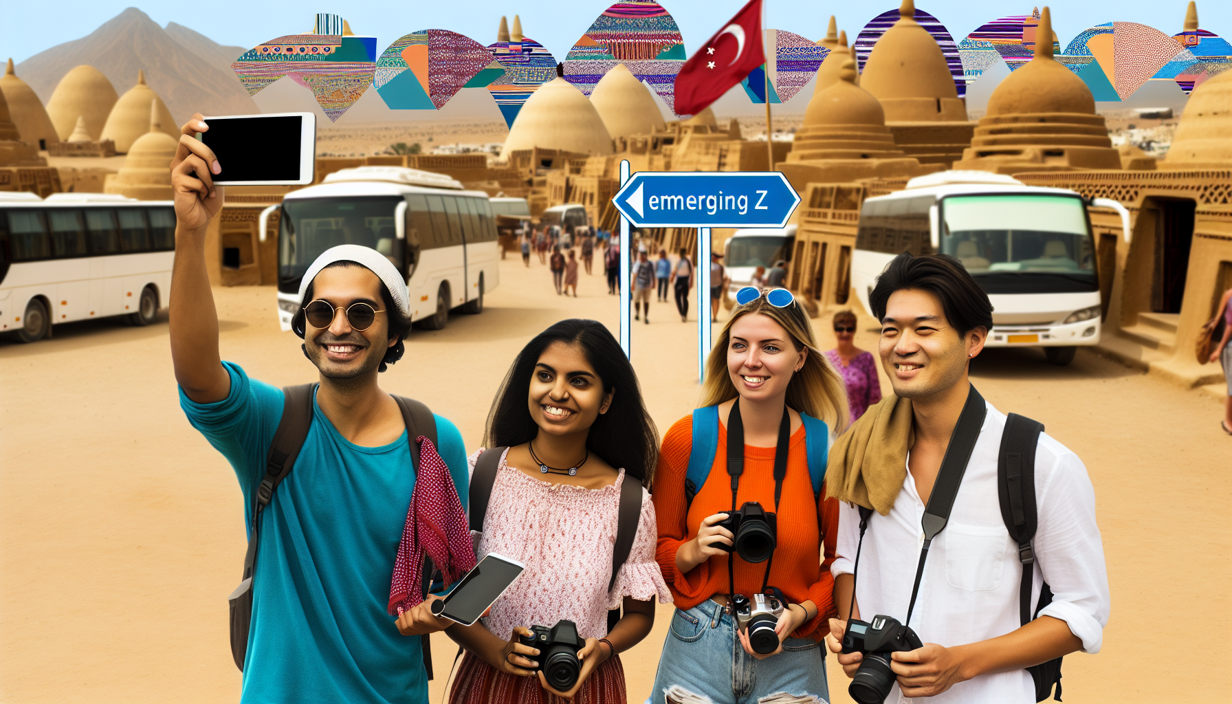 Gen z and millennials shift travel trends towards guided tours and emerging destinations