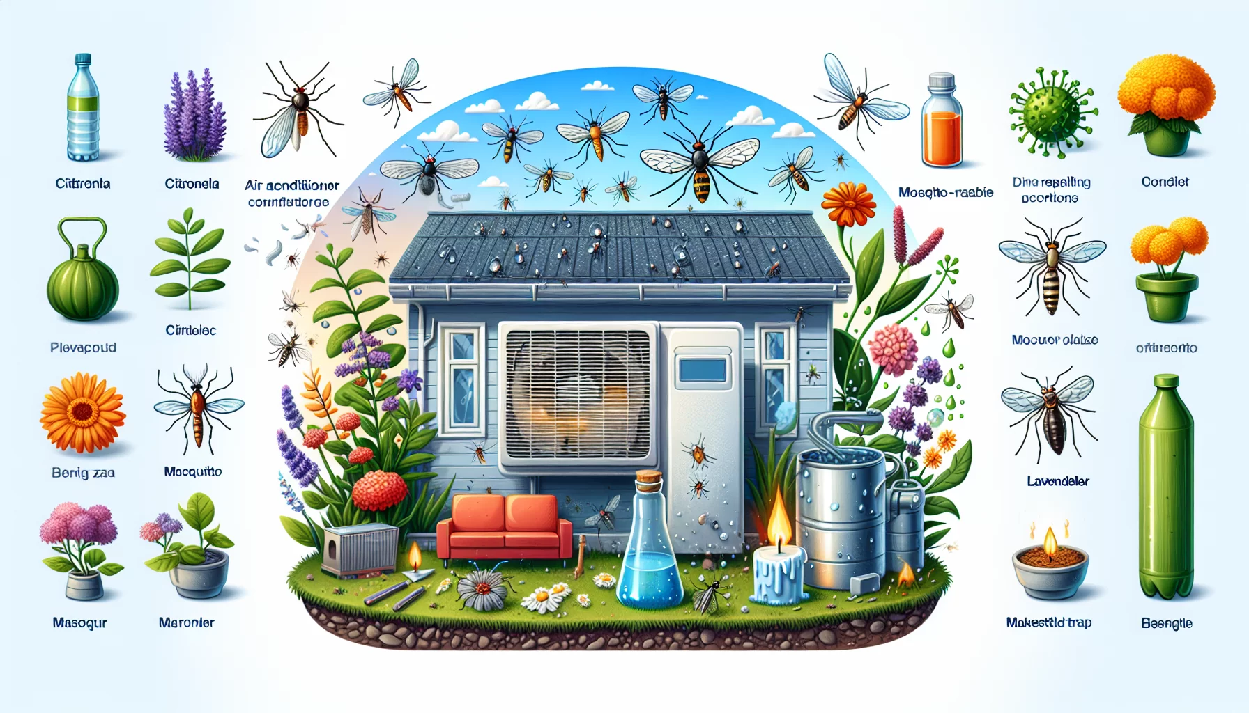 Is your air conditioner attracting mosquitoes? Discover eco-friendly solutions now