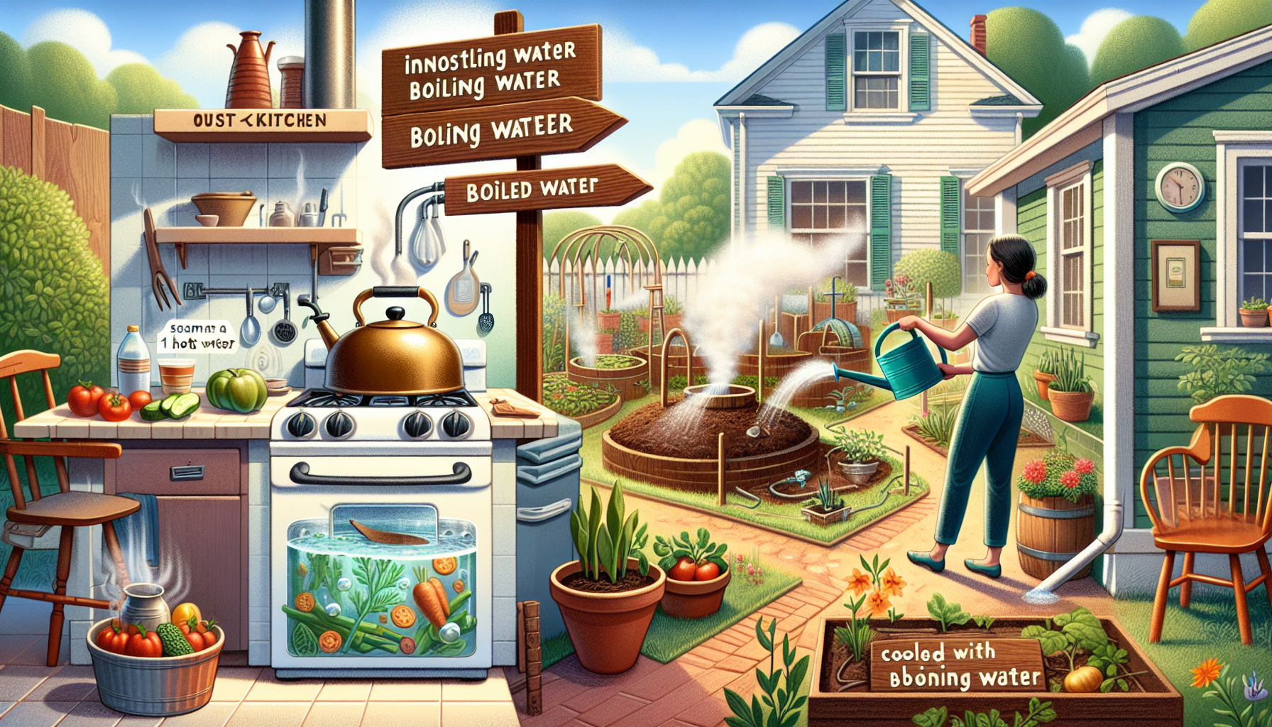 Reinvent your home and garden with innovative uses of boiling water