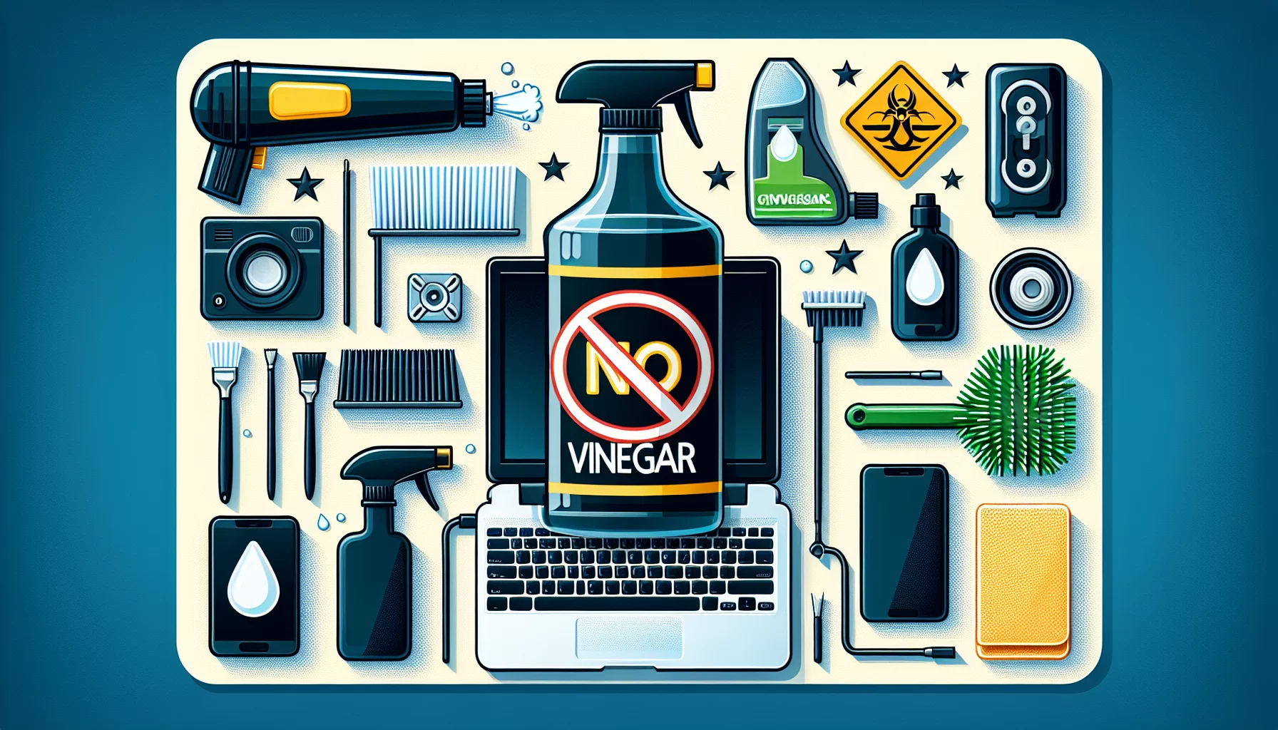 Stop using vinegar for cleaning electronics - discover safe options
