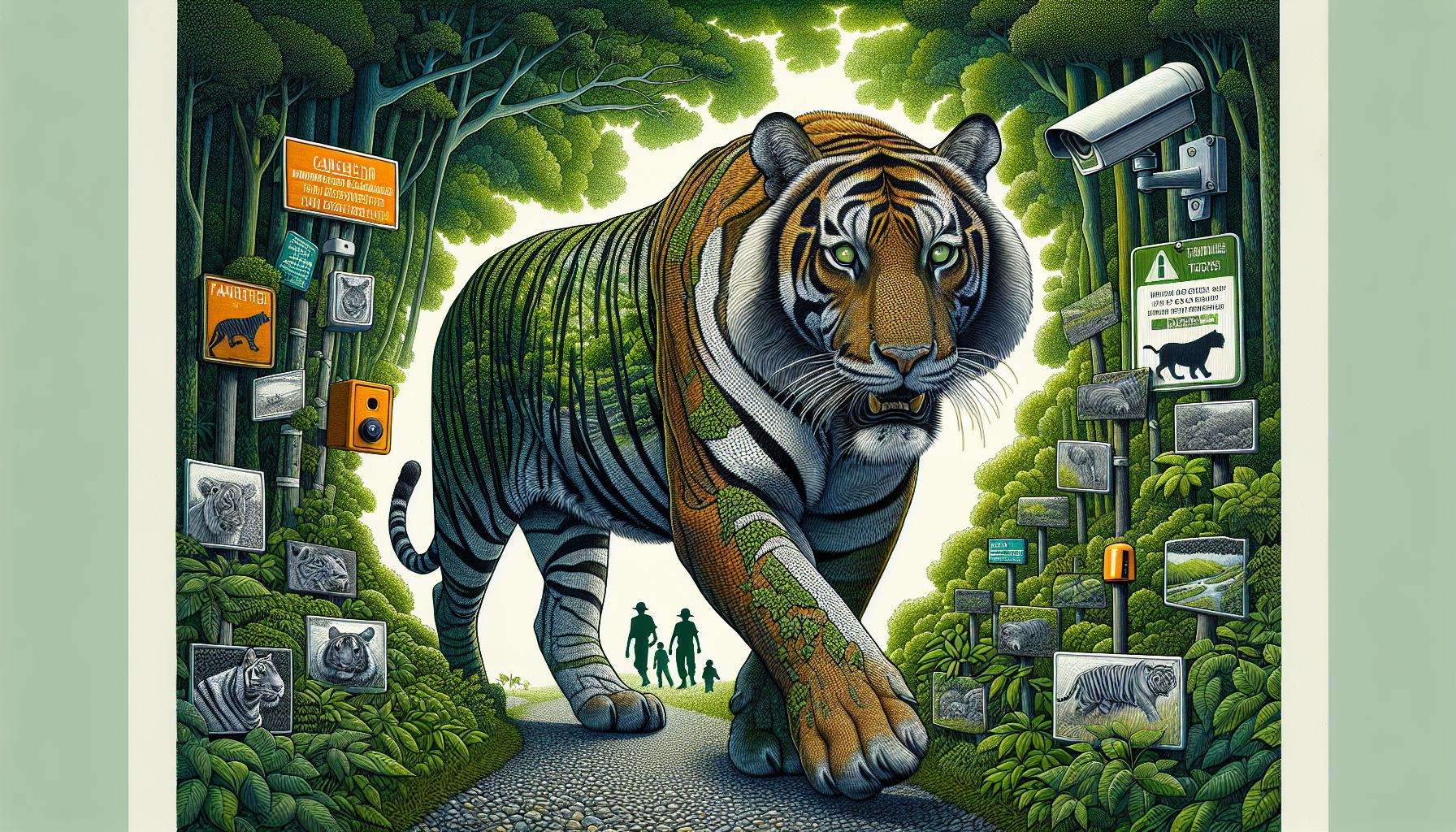 The majestic Bengal tiger: a fight for survival and conservation efforts