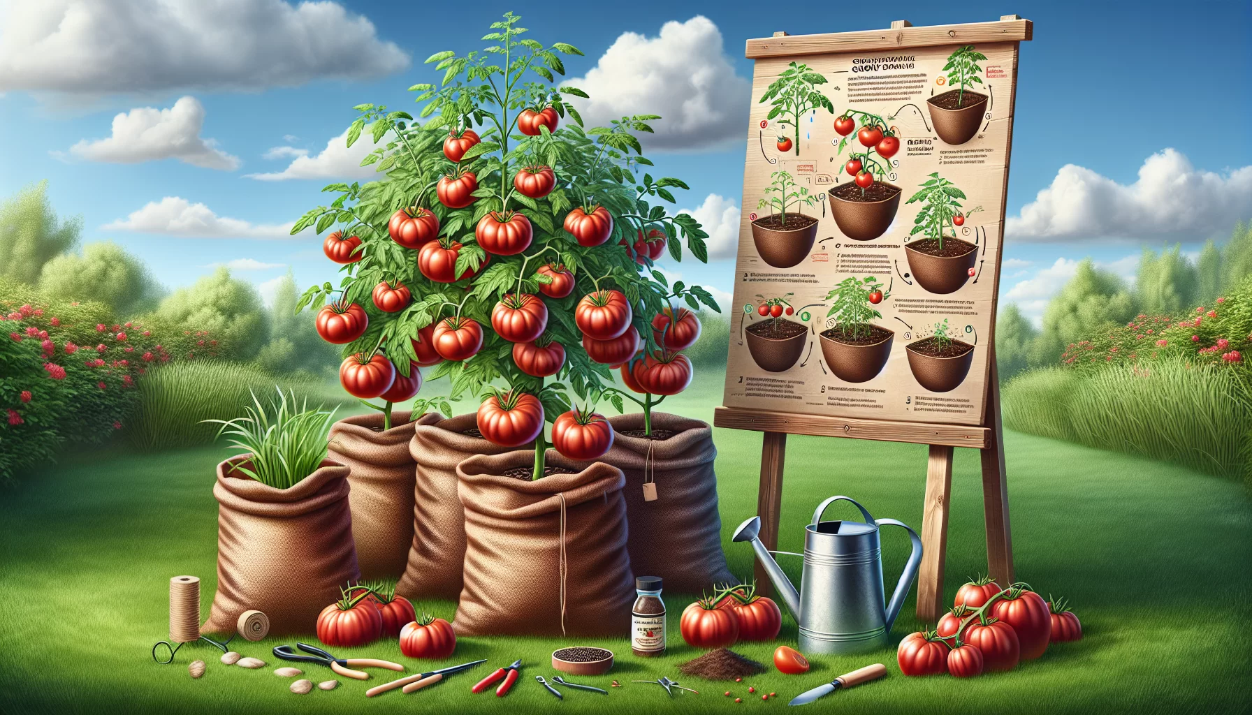 Ultimate guide to growing tomatoes in eco-friendly grow bags