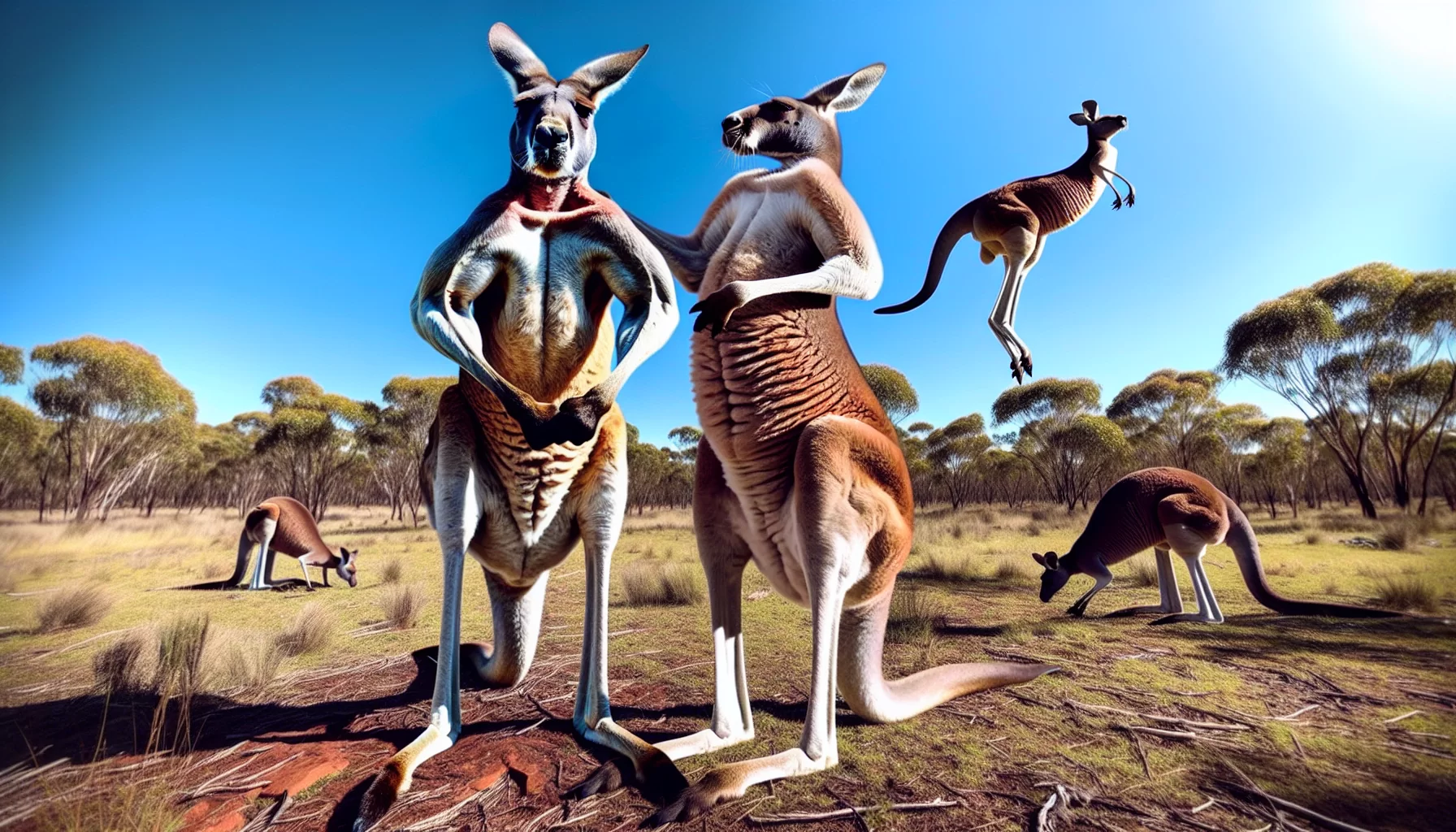 Unraveling the myth of kangaroo boxing: understanding true marsupial behavior