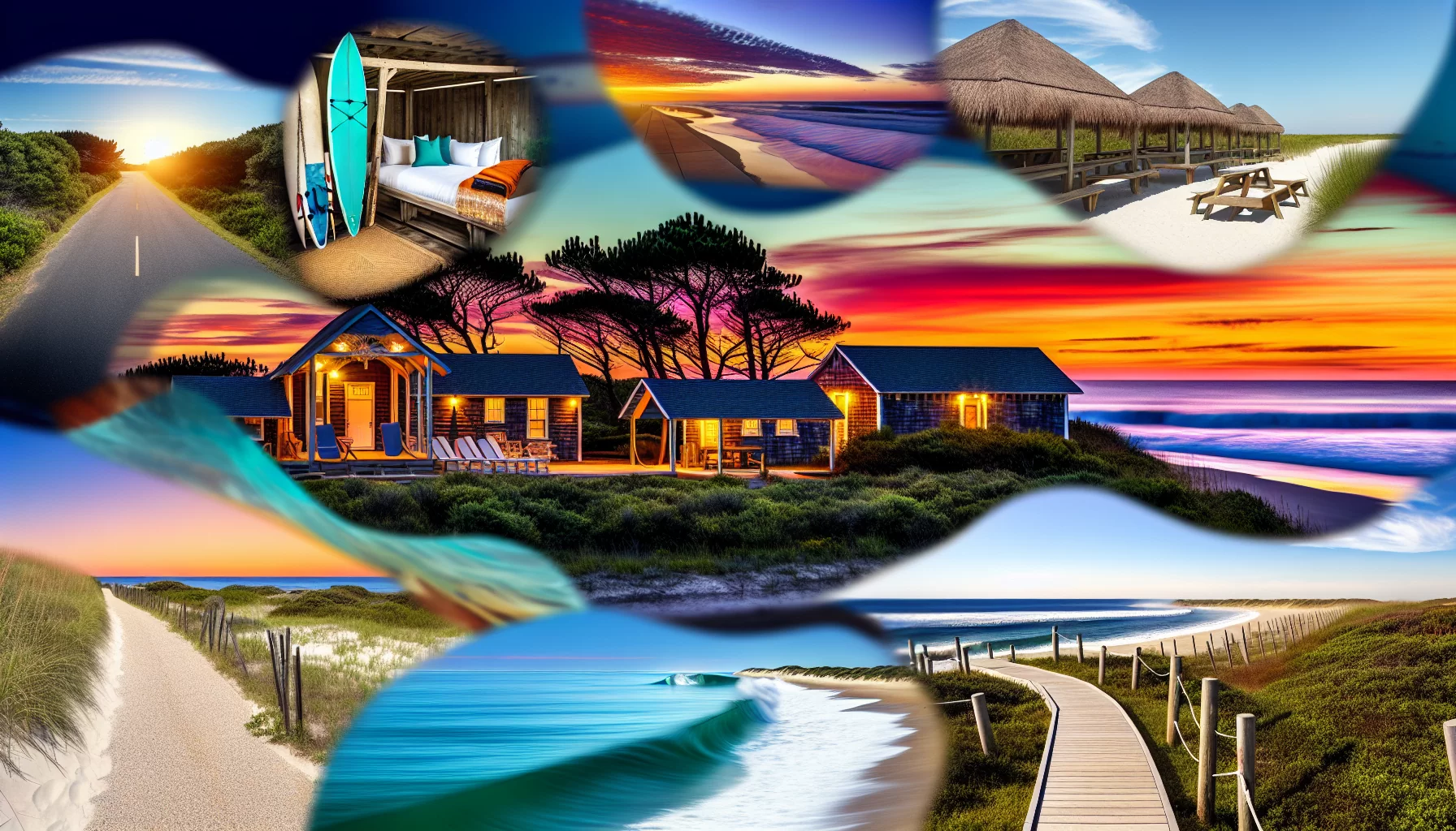 Unveiling edgeCamp Pamlico station: a hidden gem of luxury and adventure on Hatteras island