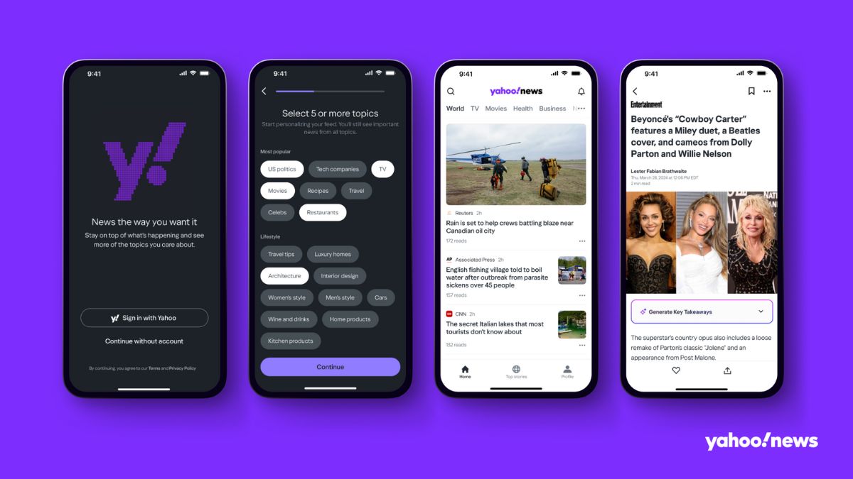 Yahoo News App Gets an AI-Powered Revamp, Integrates Artifact’s Technology for Personalised News Discovery