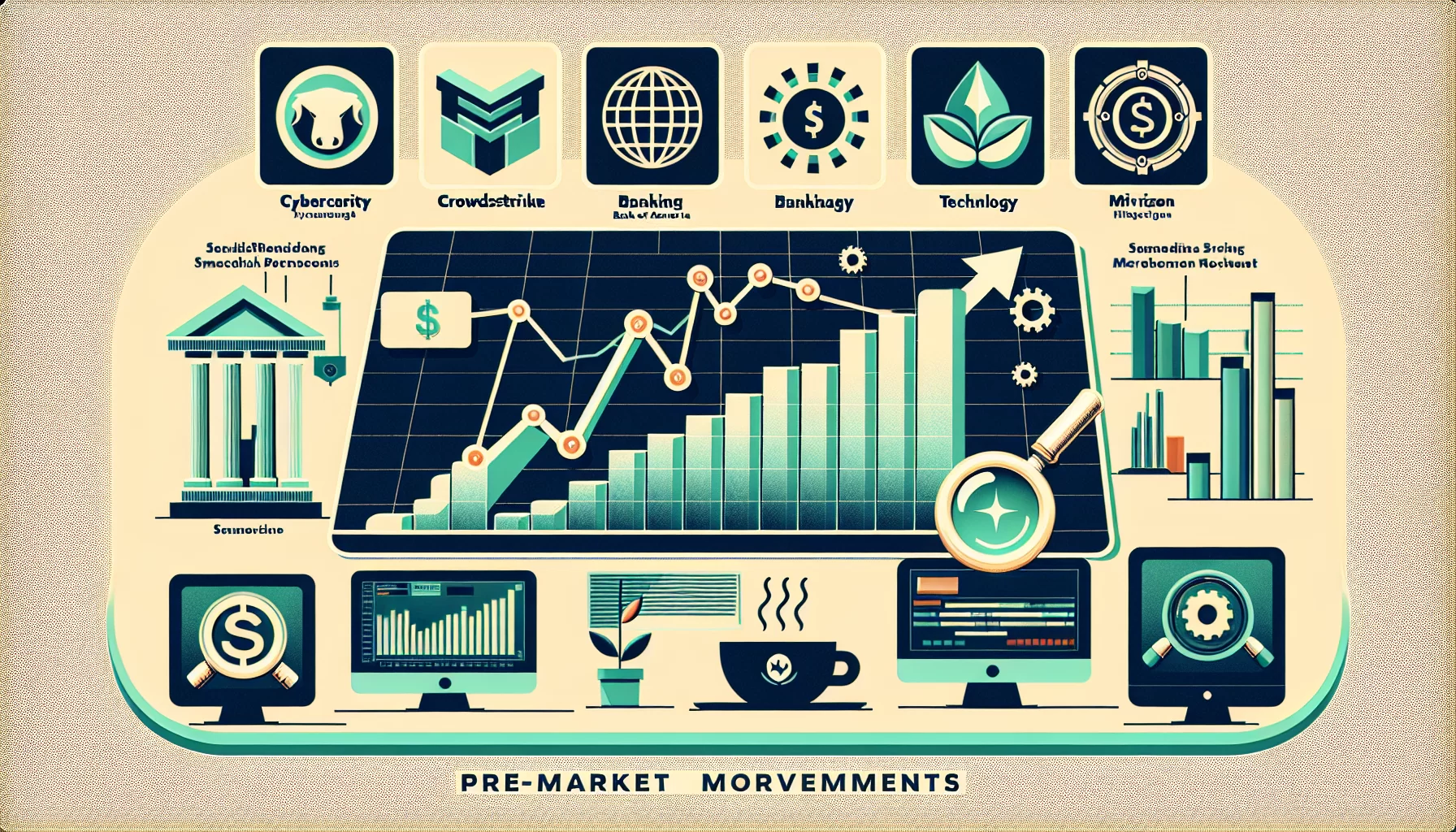 Analyzing premarket movements: insights from Crowdstrike, Bank of America, Nvidia, and Verizon