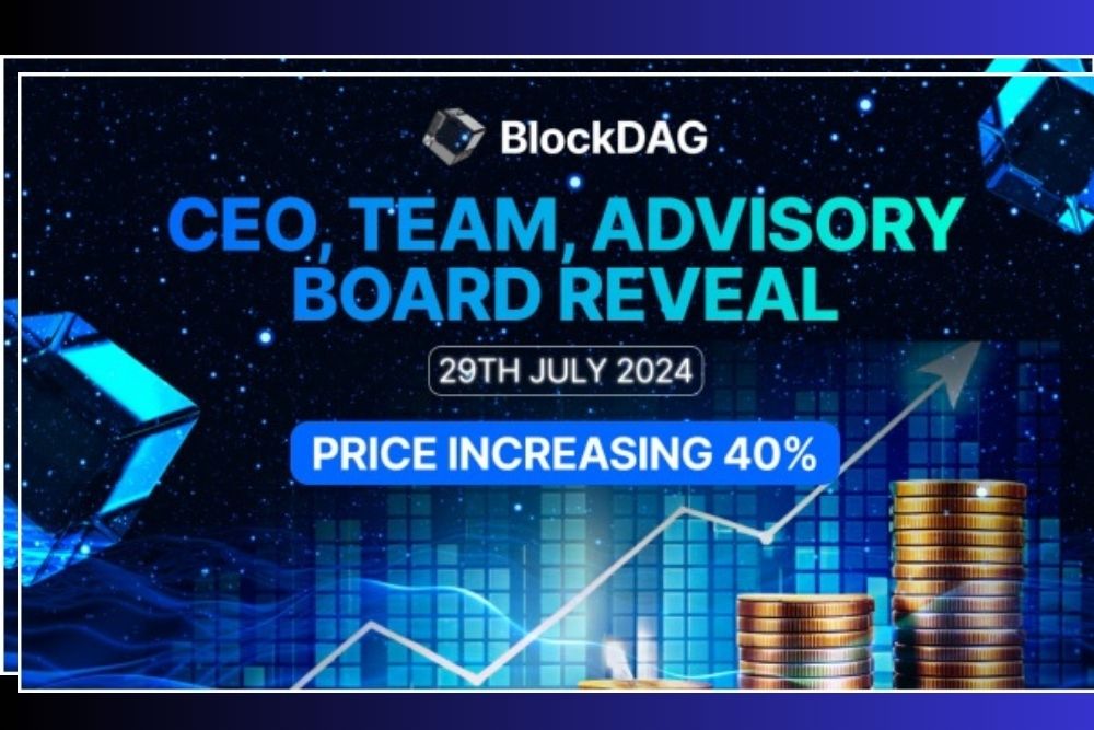 BlockDAG to Unveil CEO and Team on July 29th - Polkadot and Tron Investors Buy into the $60M Presale