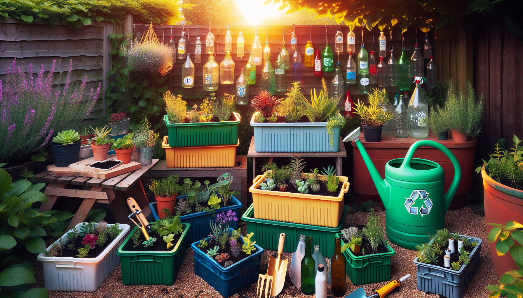 Budget-friendly and sustainable gardening: transforming Dollar Tree storage tubs into planters