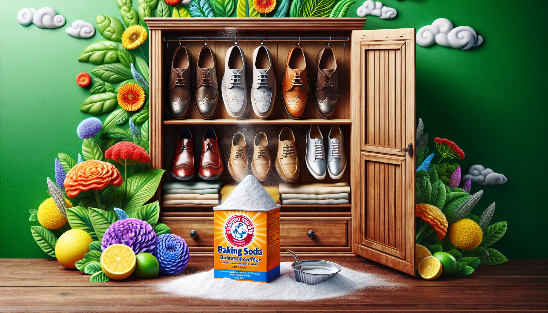 Discover how baking soda can revolutionize your shoe cabinet