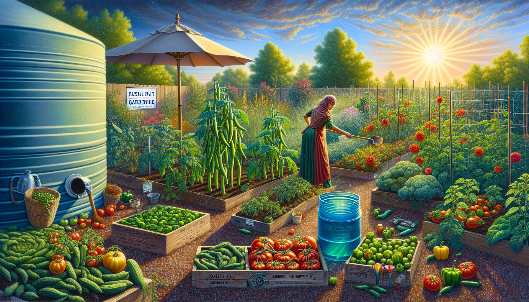 Embracing sustainability with drought-tolerant vegetables: a guide to resilient gardening