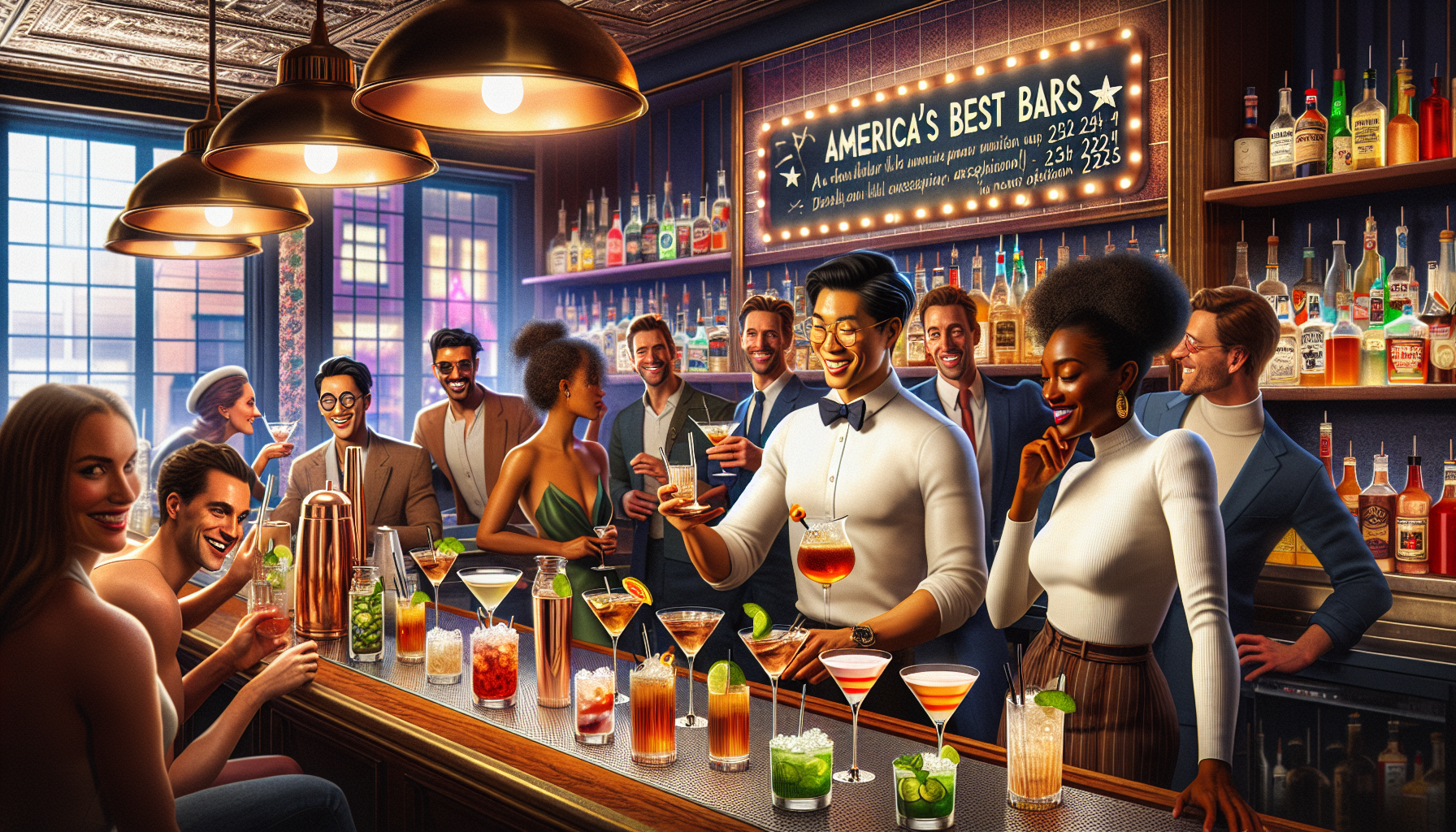 Exploring America's best bars of 2024: a guide to exceptional mixology experiences