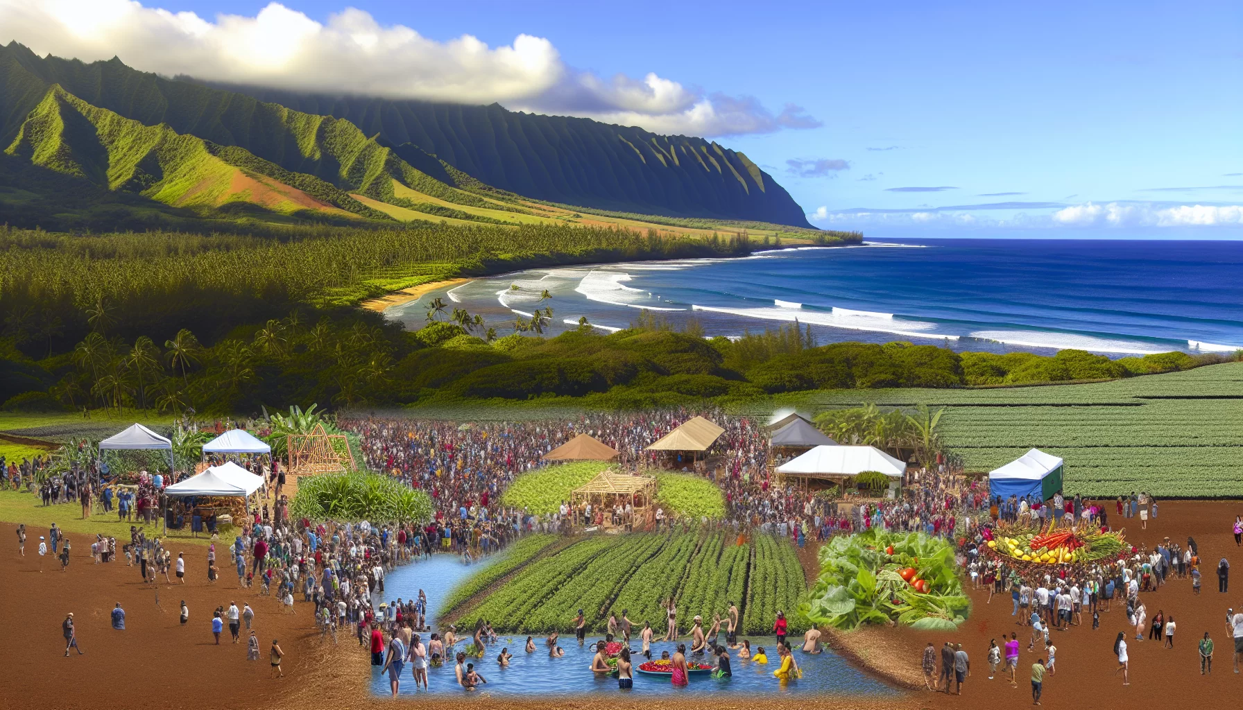 Exploring community and sustainability: unveiling Maui's resilient spirit through a unique farm festival