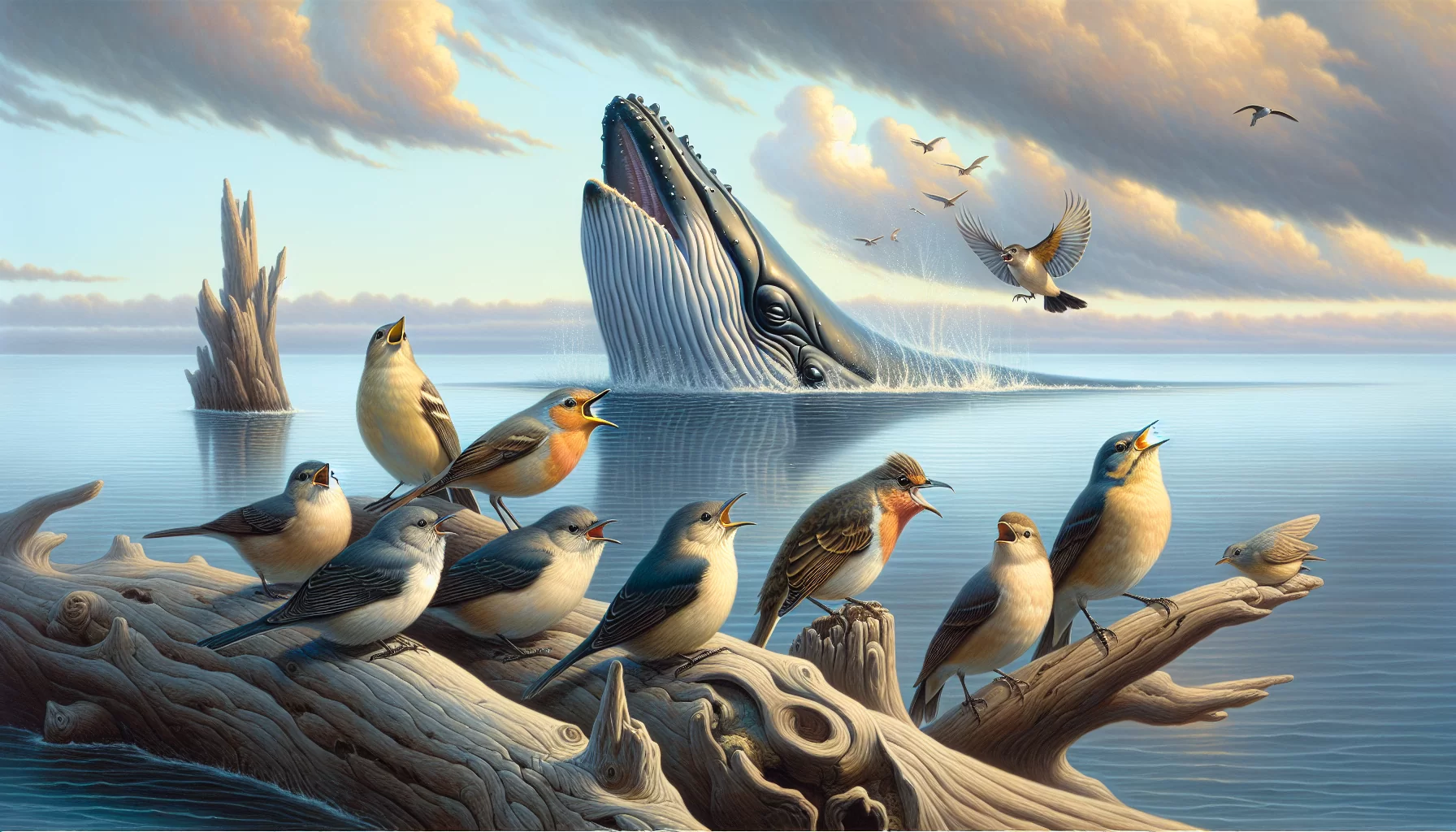 Exploring the intricate communication of songbirds and whale songs