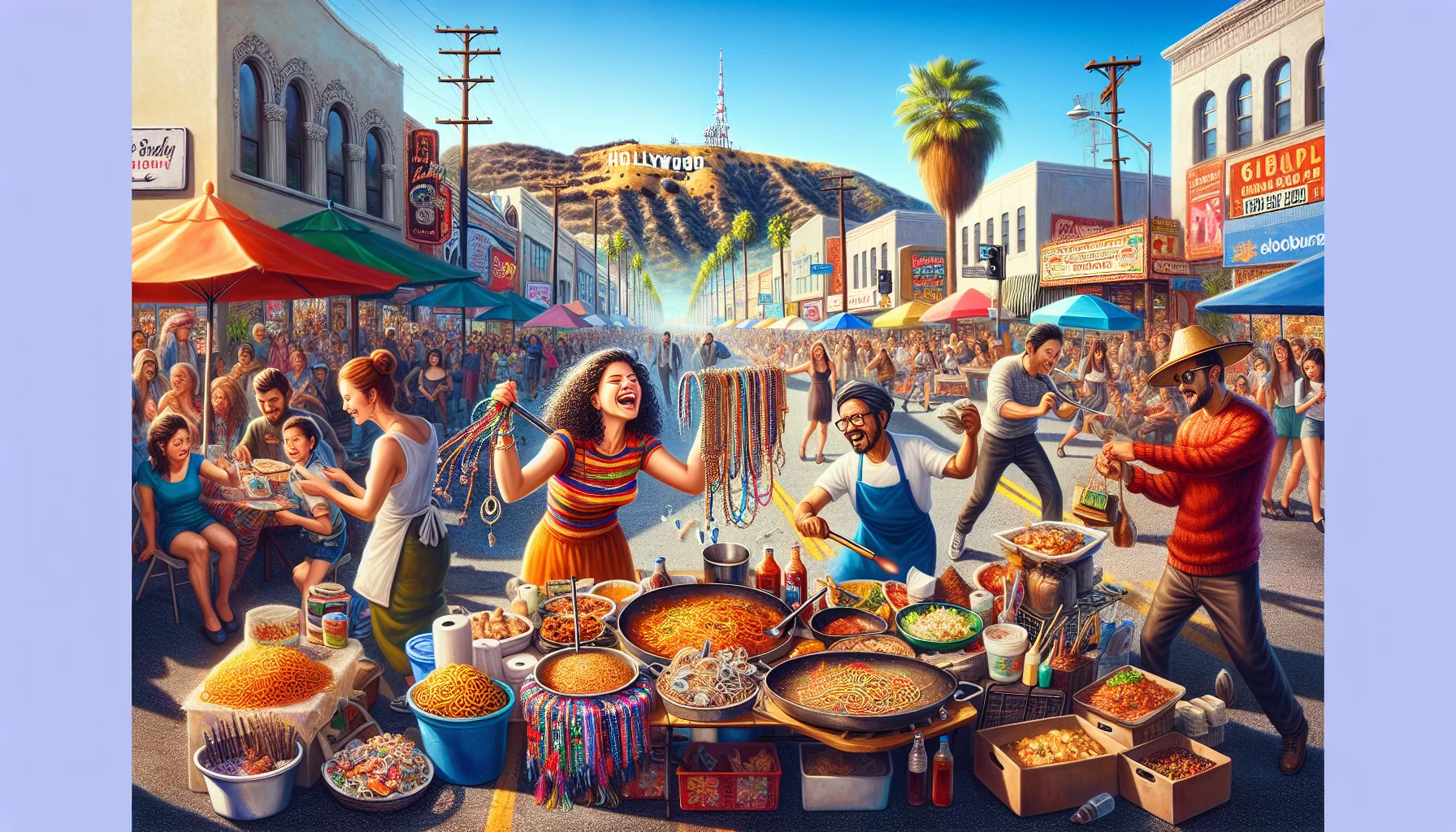Hollywood street vendors: an unconventional journey to entrepreneurship amid challenges