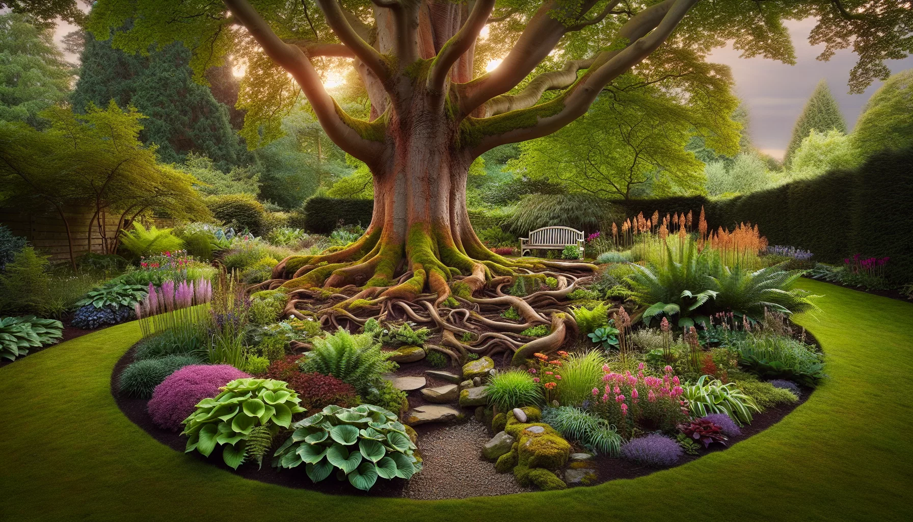 Mastering landscaping around exposed tree roots: tips and strategies for a beautiful garden