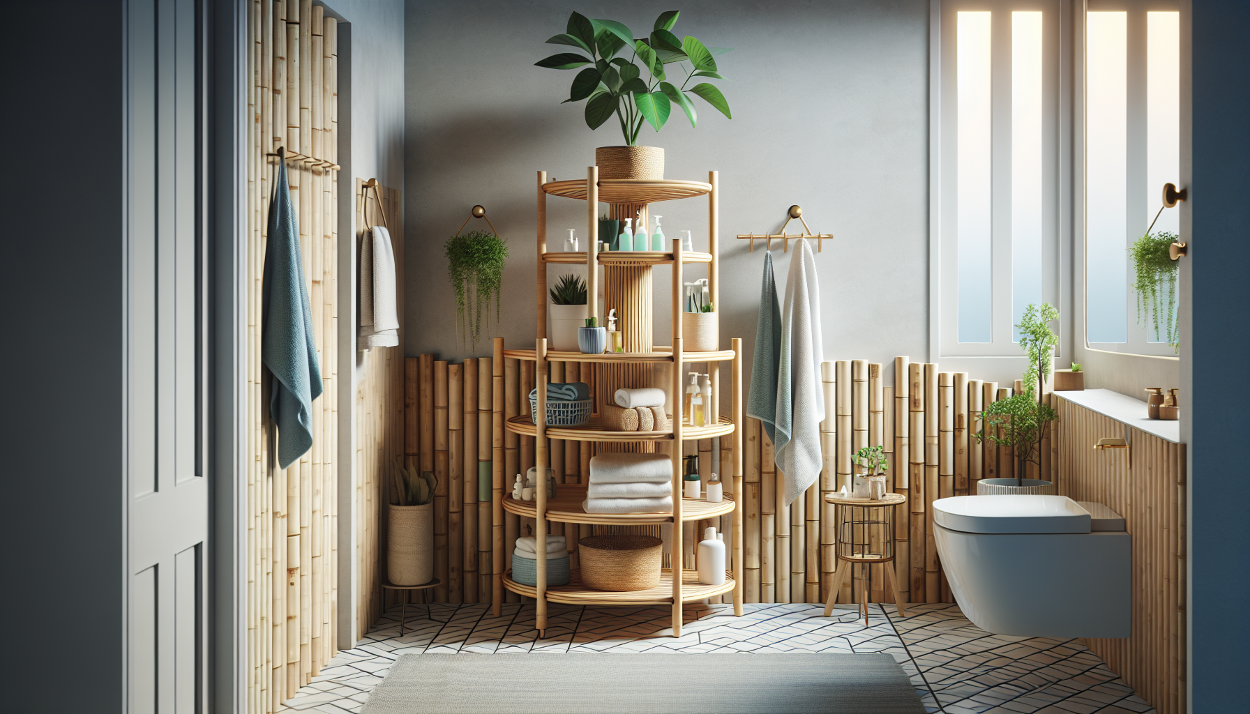Revamp your bathroom storage with IKEA's Satsumas plant stand