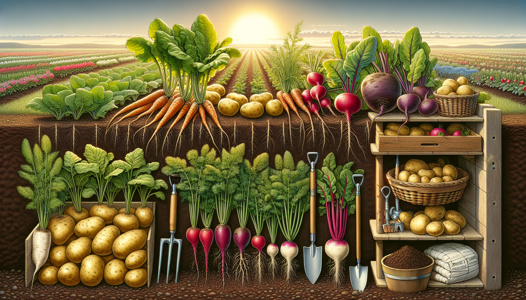 Unlocking the secrets of successful root vegetable gardening: a comprehensive guide