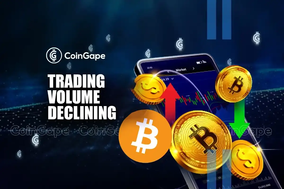 Why Is The Crypto Exchange Trading Volume Declining For Months?