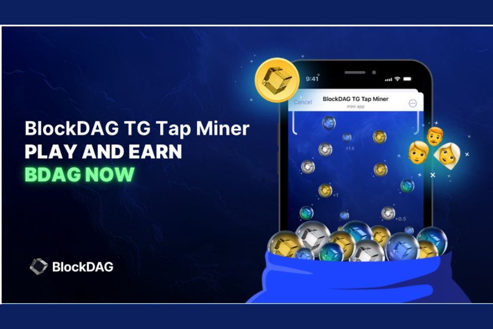 Earn BDAG Coins While Playing TG Tap Miner: The Fun Clicker Game by BlockDAG Network