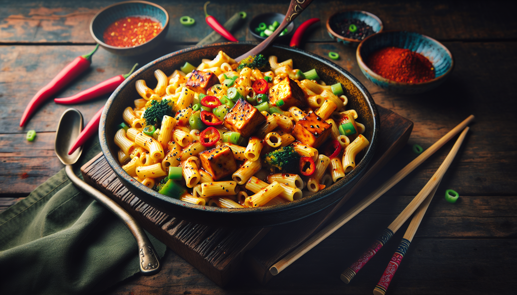 Exploring fusion cuisine: unveiling the delights of mapo chili mac