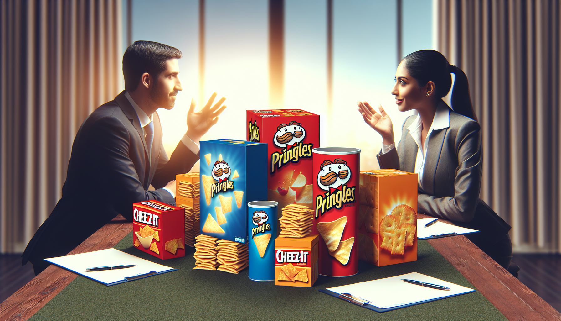 Kellanova's major acquisition of Pringles and Cheez-It: a potential shake-up in the snack-food industry