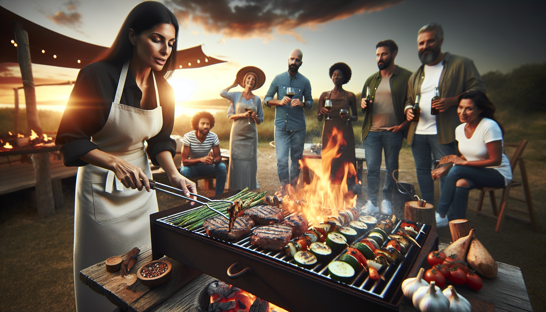 Unleashing the wonders of high-heat outdoor cooking: a gastronomical adventure