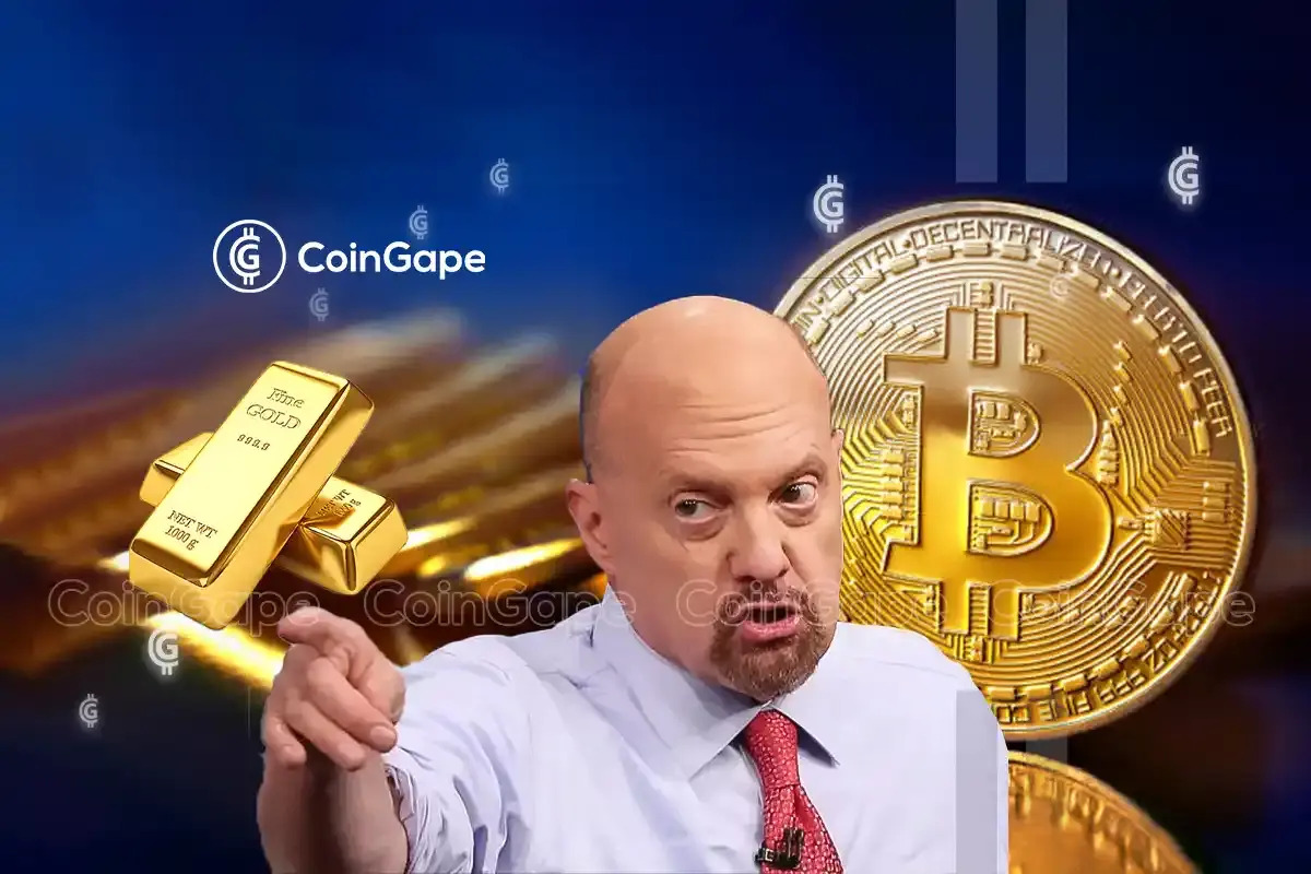 Jim Cramer Favors Gold as 24-hour Crypto Liquidations hit $1 billion